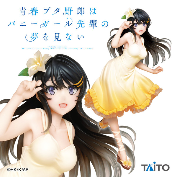 Sakurajima Mai (Summer Dress), Seishun Buta Yarou Wa Bunny Girl Senpai No Yume Wo Minai, Taito, Pre-Painted